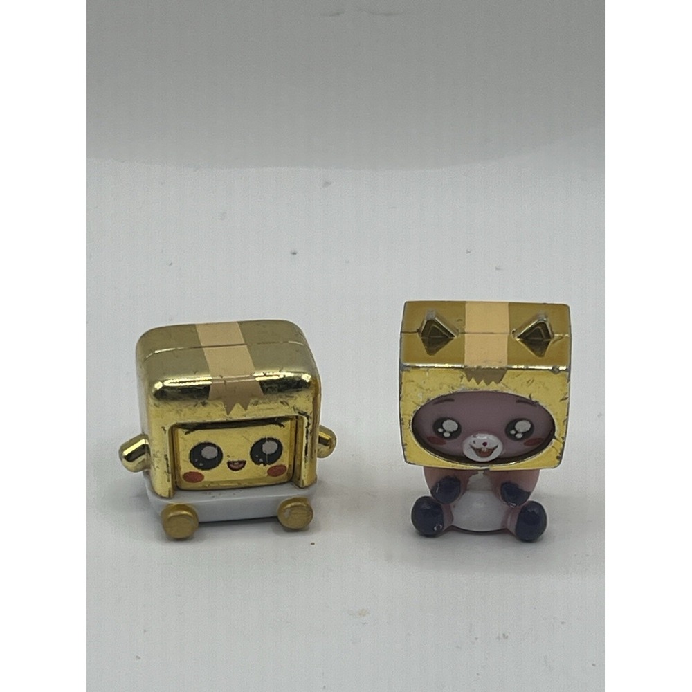 Lankybox Lankybot‎ Glow Golden Mystery Series 2pc Lot